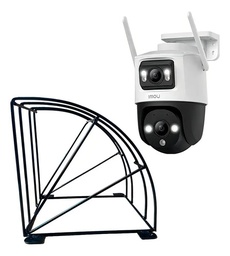 Kit Cronos Cámara Imou PTZ Wifi IPC-S7XN-10M0WED 10MP + Estructura Metalica + Accesorios - Kit CCTV S7XN10-PROTEC Cámara Doble Lente Full Color + Imou Sense Con Audio Doble Vía Y Detección de humano
