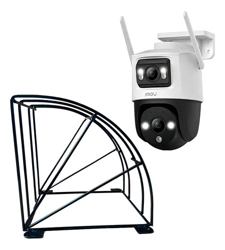 Kit Cronos Cámara Imou PTZ Wifi IPC-S7XN-10M0WED 10MP + Estructura Metalica + Accesorios - Kit CCTV S7XN10-PROTEC Cámara Doble Lente Full Color + Imou Sense Con Audio Doble Vía Y Detección de humano