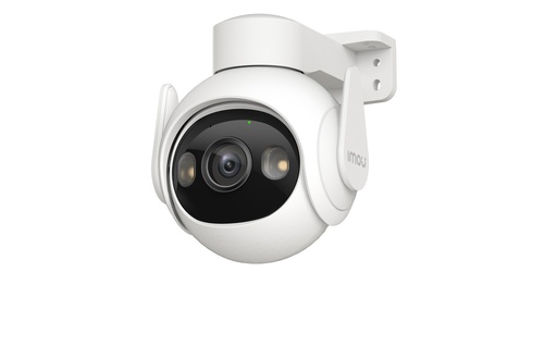 IMOU Cámara Cruiser IP WiFi 5 Mp Sirena Integrada Led de Alta Potencia Microfono Integrado Audio Bidereccional Detección de Humanos IR 30M IP66 Disuasión activa