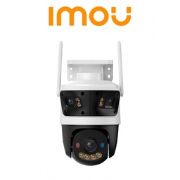 IMOU Cruiser Triple 11MP (IPC-S7UN-11M0WED ) - Camara IP PT Triple Wifi Smart Color 11MP con 2 lentes Fijos de 3 Megapixeles + Lente PT 5 Megapixeles / Dual SD 512GB c/u / Disuasión Activa / Audio Bidireccional